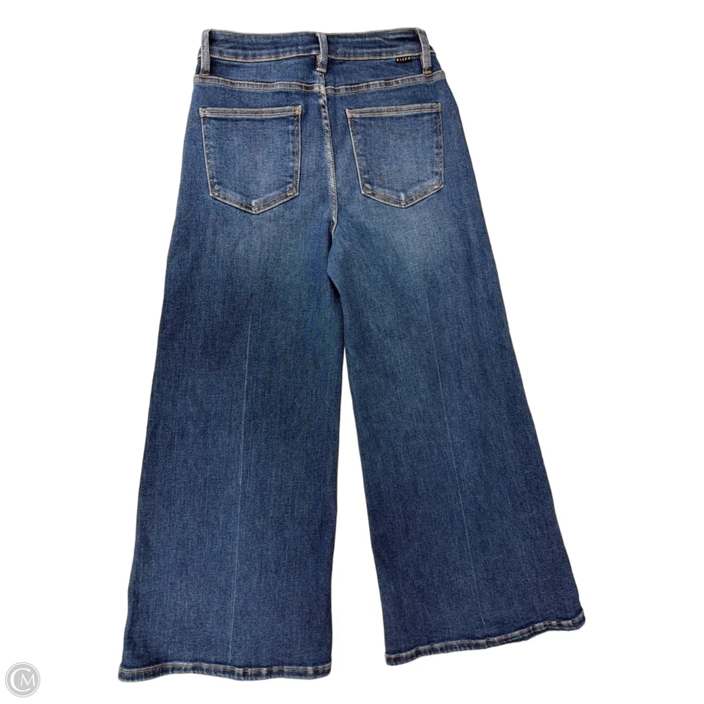 Jeans Wide Leg By Risen In Blue Denim, Size: 4
