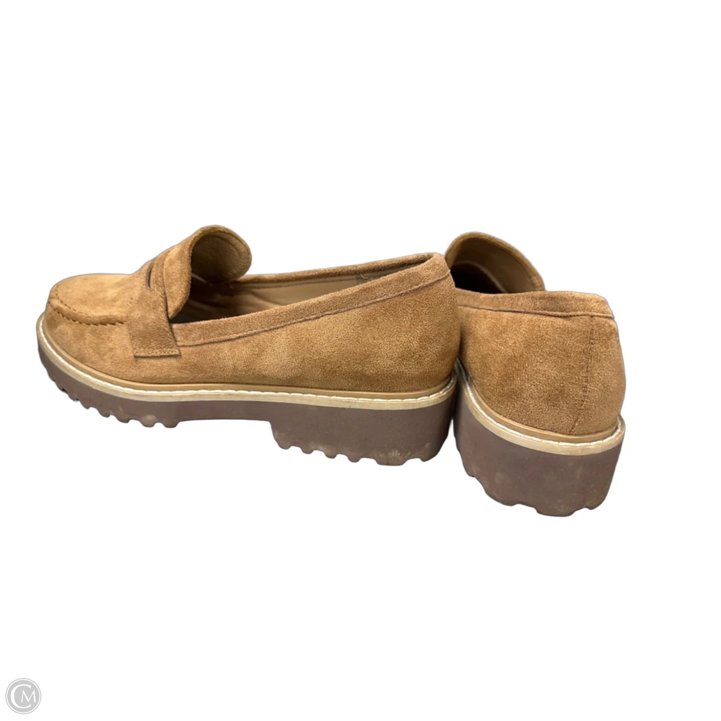 Shoes Flats By Clothes Mentor In Tan, Size: 7