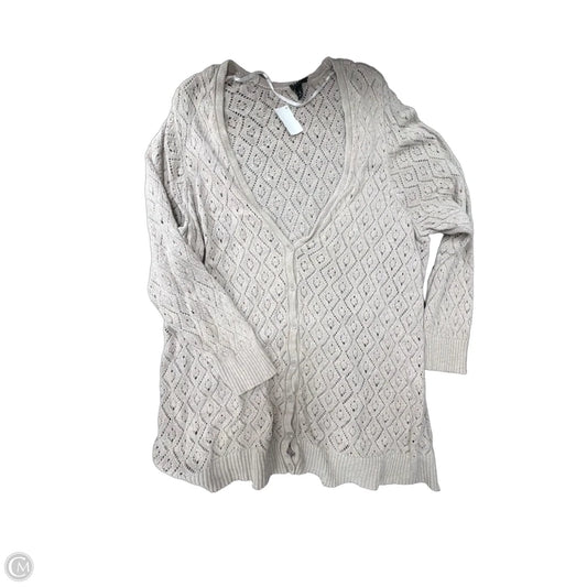 Cardigan By Torrid In Beige, Size: 5