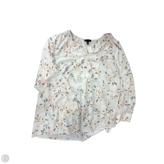 Top Long Sleeve By Lane Bryant In Multi-colored, Size: 3x