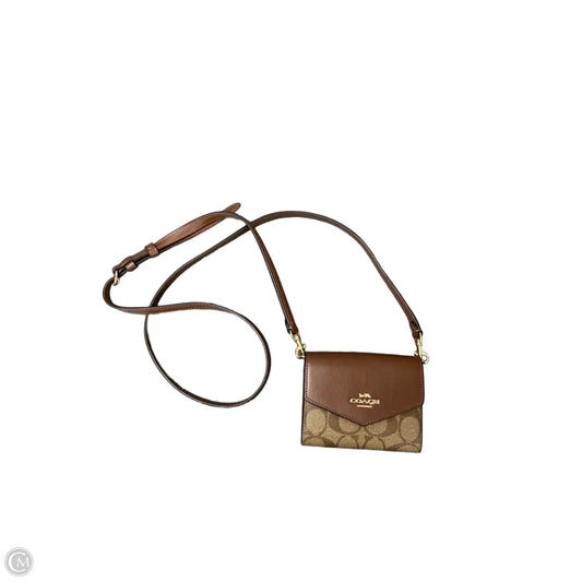 Crossbody Designer By Coach, Size: Small