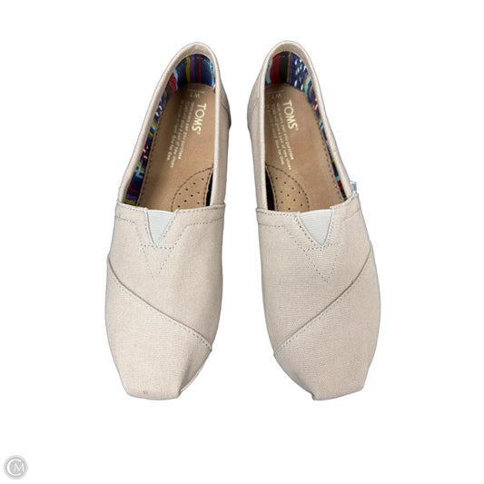 Shoes Flats By Toms In Tan, Size: 7