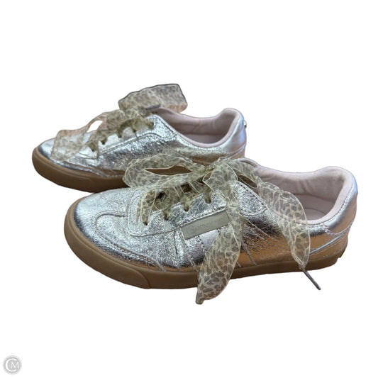 Shoes Sneakers By Gbg In Gold, Size: 7