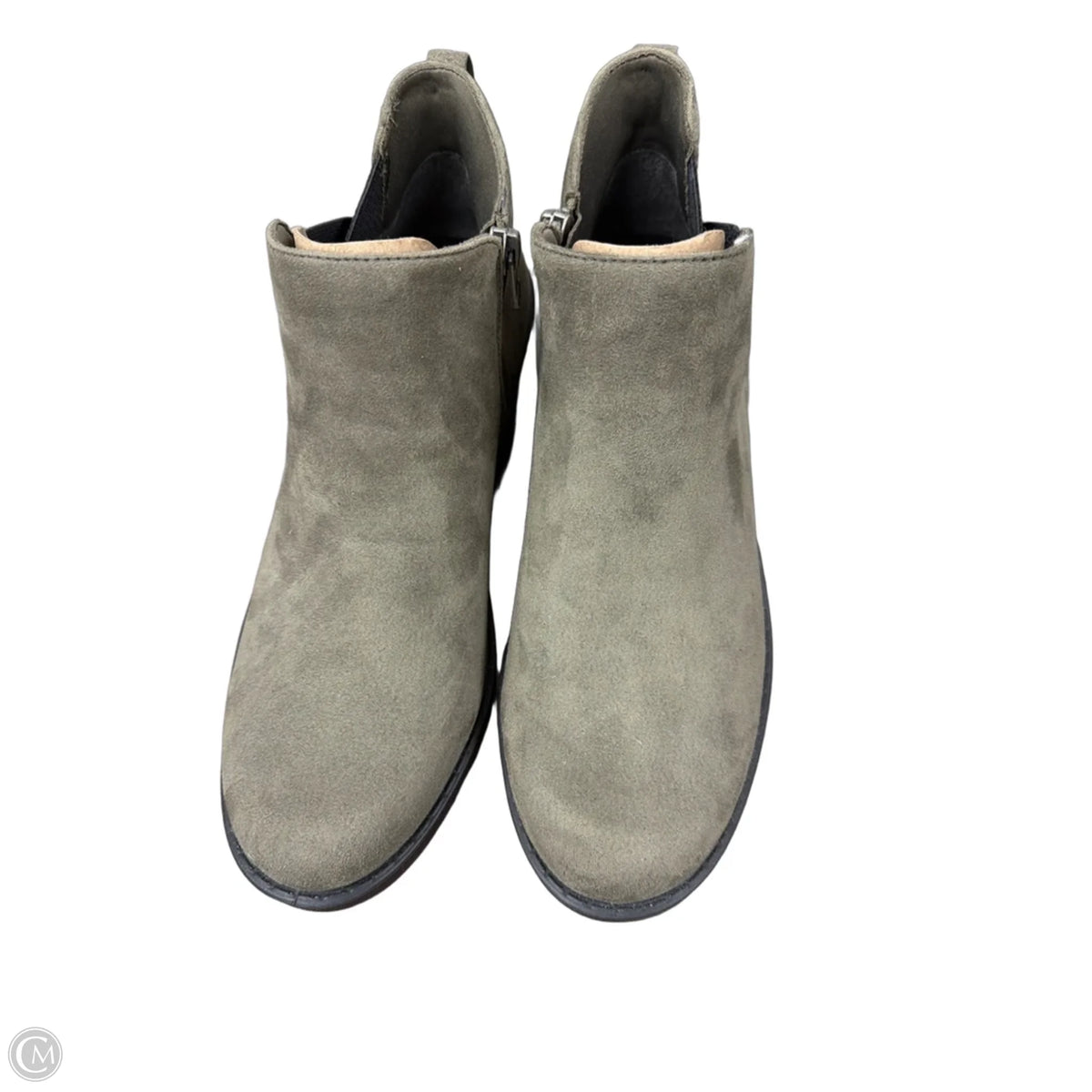 Boots Ankle Flats By Bzees In Green, Size: 8.5