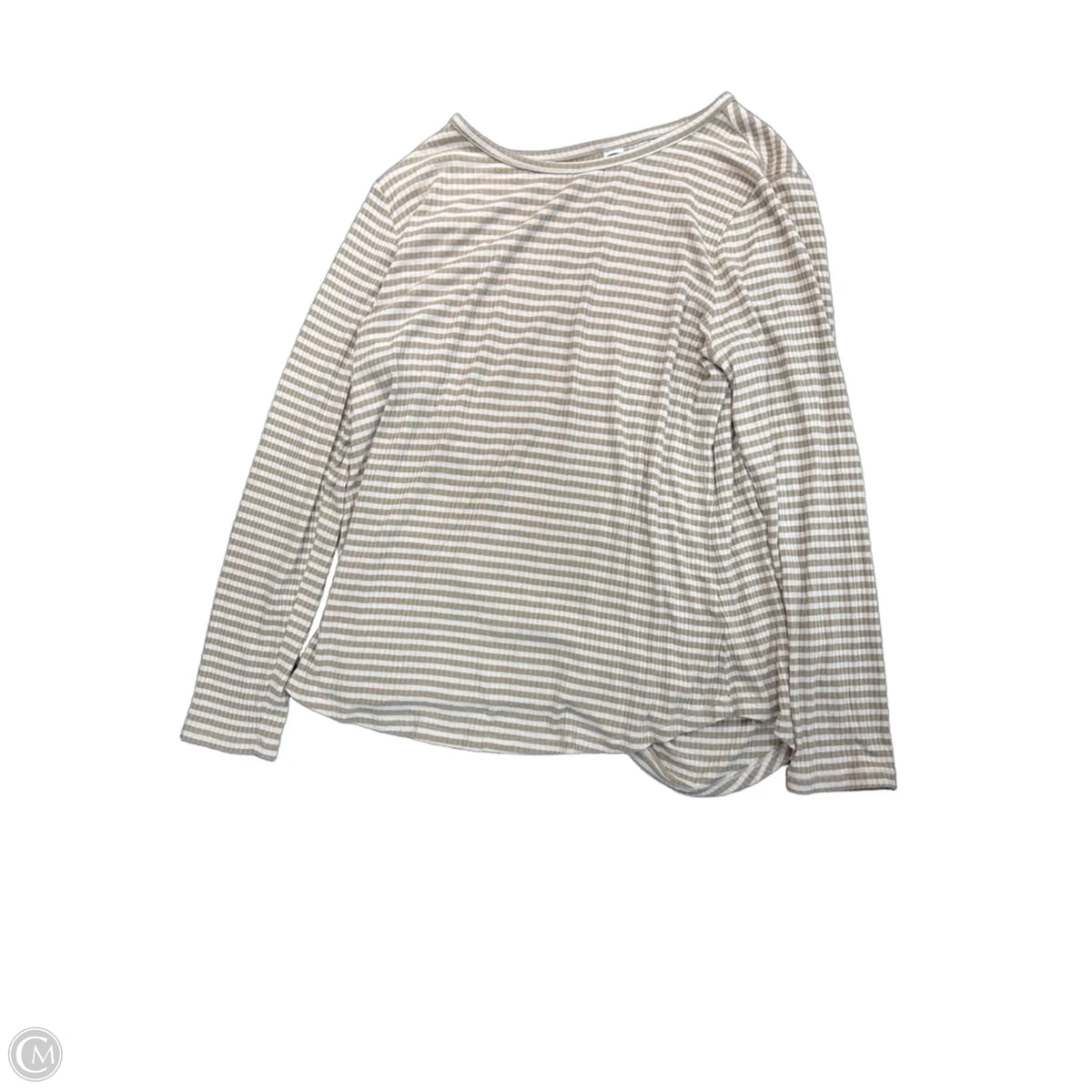 Top Long Sleeve By Old Navy In Striped Pattern, Size: L