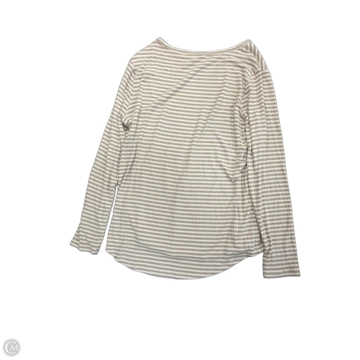 Top Long Sleeve By Old Navy In Striped Pattern, Size: L