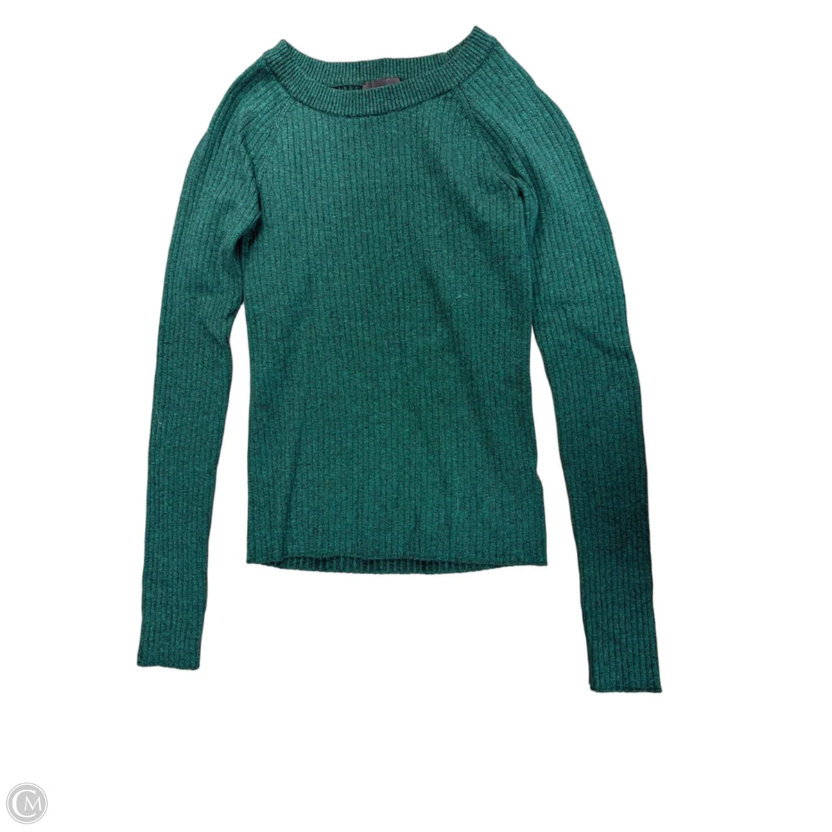 Top Long Sleeve By Express In Green, Size: M