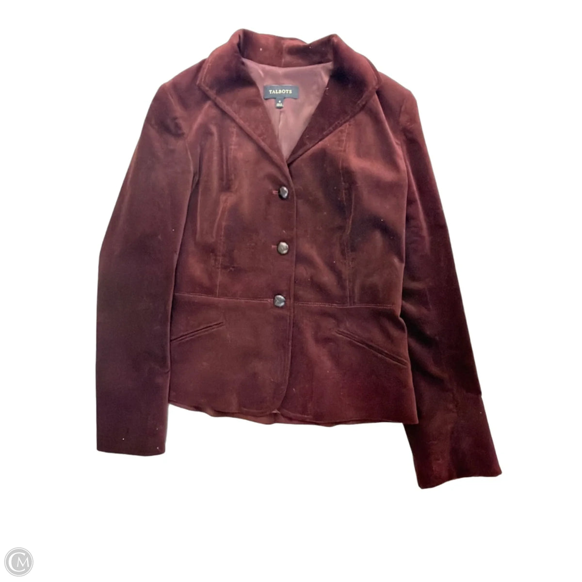 Blazer By Talbots In Maroon, Size: S