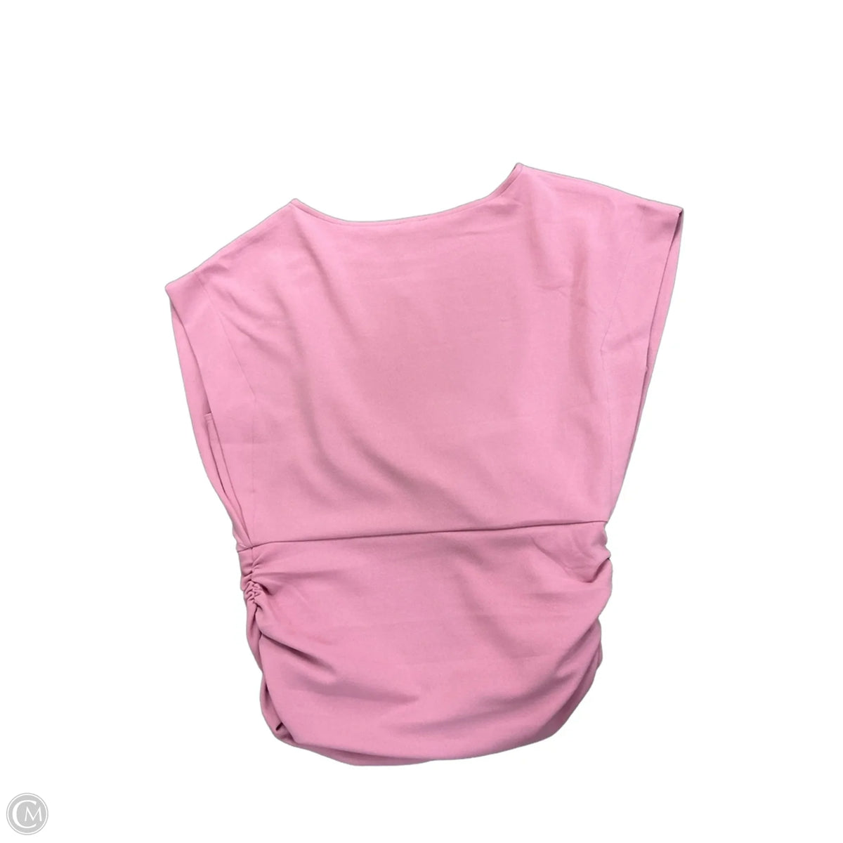 Top Short Sleeve By Express In Pink, Size: M