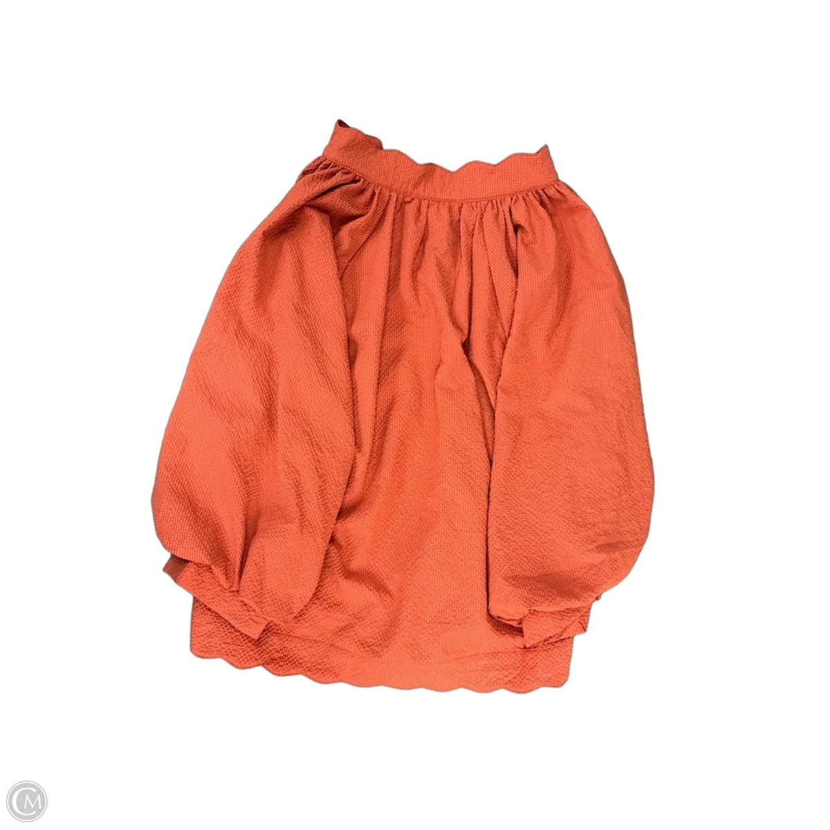 Top Short Sleeve By Umgee In Orange, Size: M
