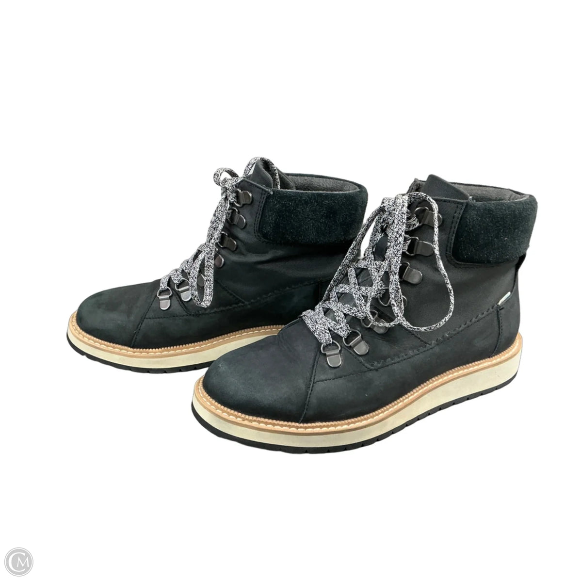 Boots Ankle Flats By Toms In Grey, Size: 6