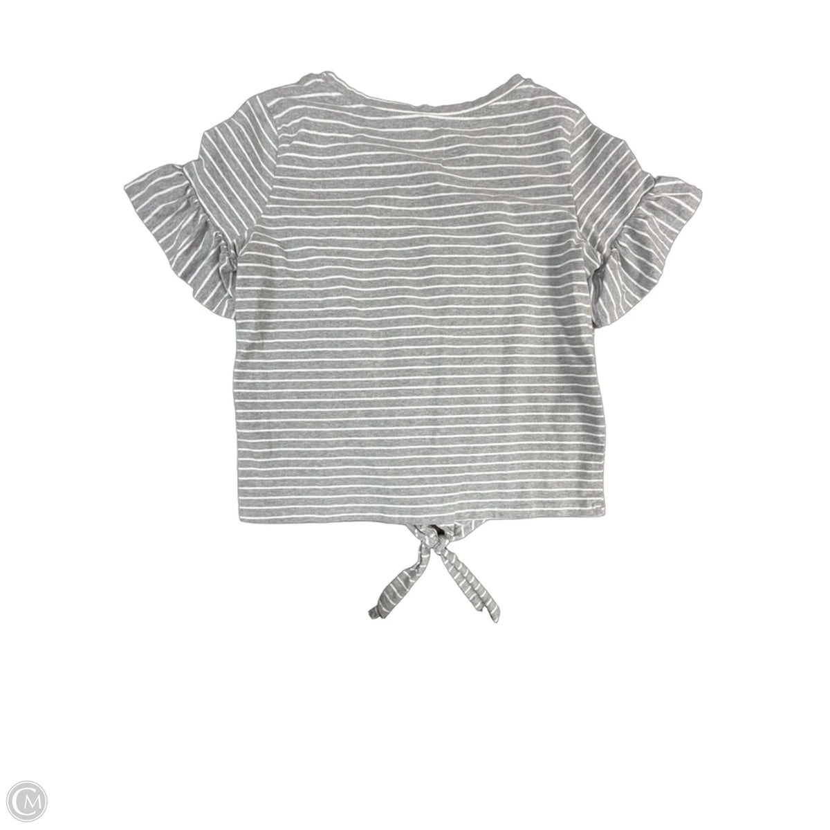 Top Short Sleeve By Clothes Mentor In Striped Pattern, Size: M