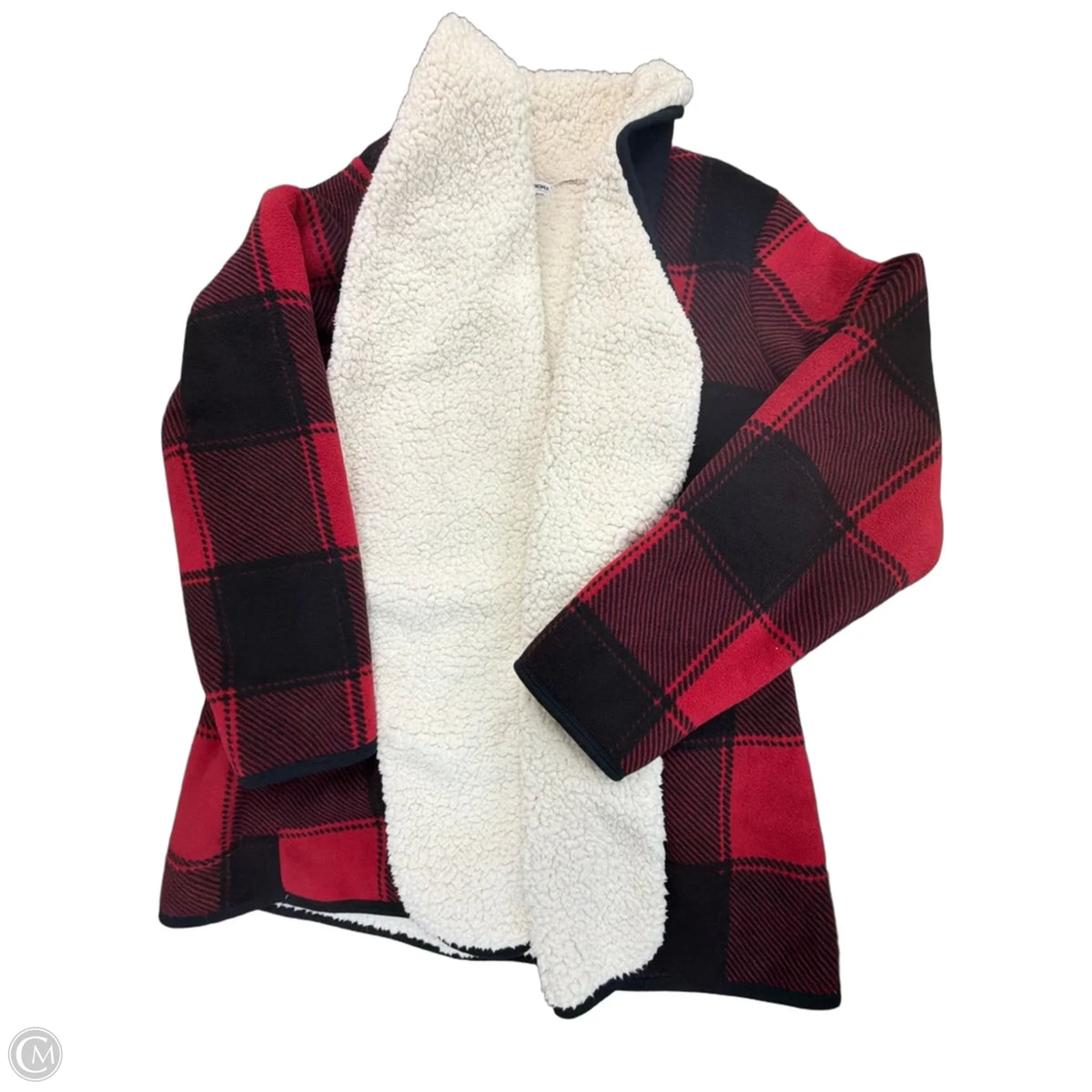 Cardigan By Sonoma In Plaid Pattern, Size: 2x