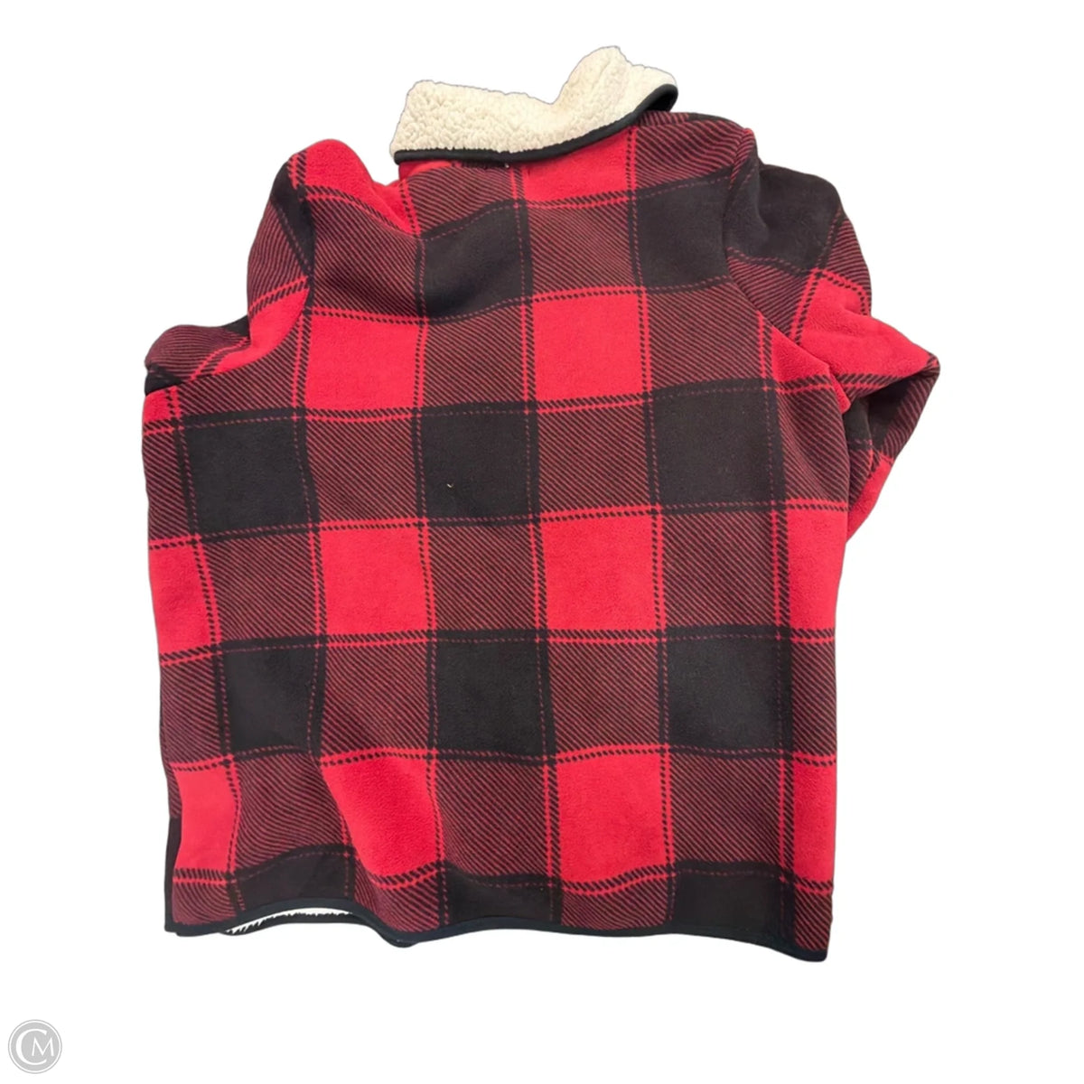 Cardigan By Sonoma In Plaid Pattern, Size: 2x