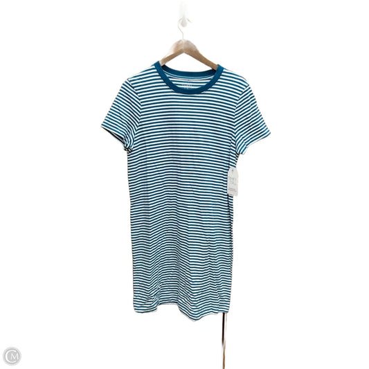 Dress Casual Short By Time And Tru In Striped Pattern, Size: M