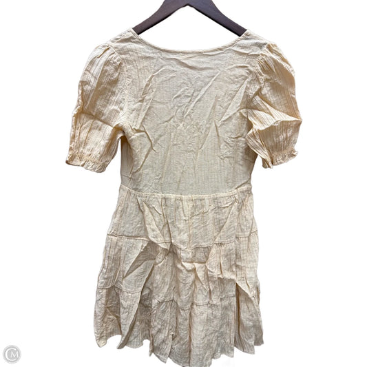 Dress Casual Short By Mine In Yellow, Size: S