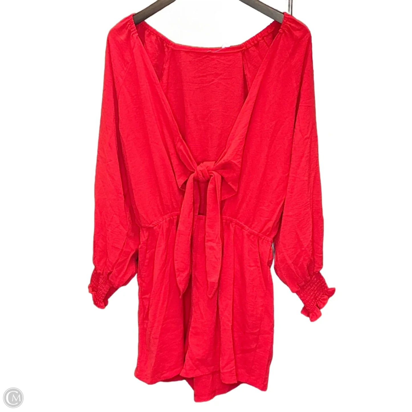 Romper By Clothes Mentor In Red, Size: L