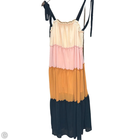 Dress Casual Maxi By Favlux In Multi-colored, Size: M
