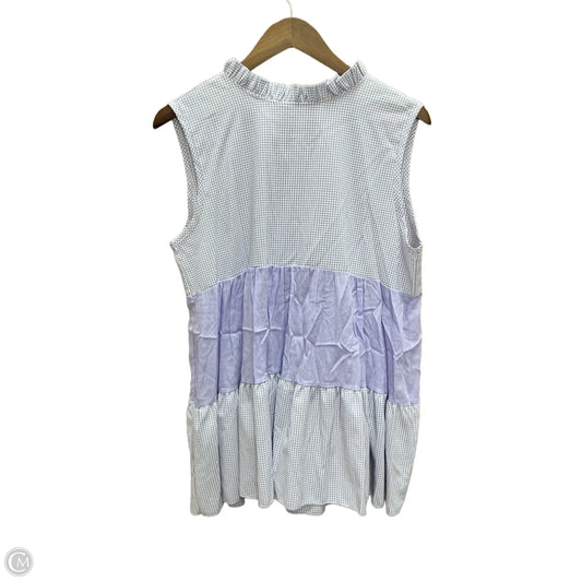 Top Sleeveless By Lovely Melody In Purple, Size: L