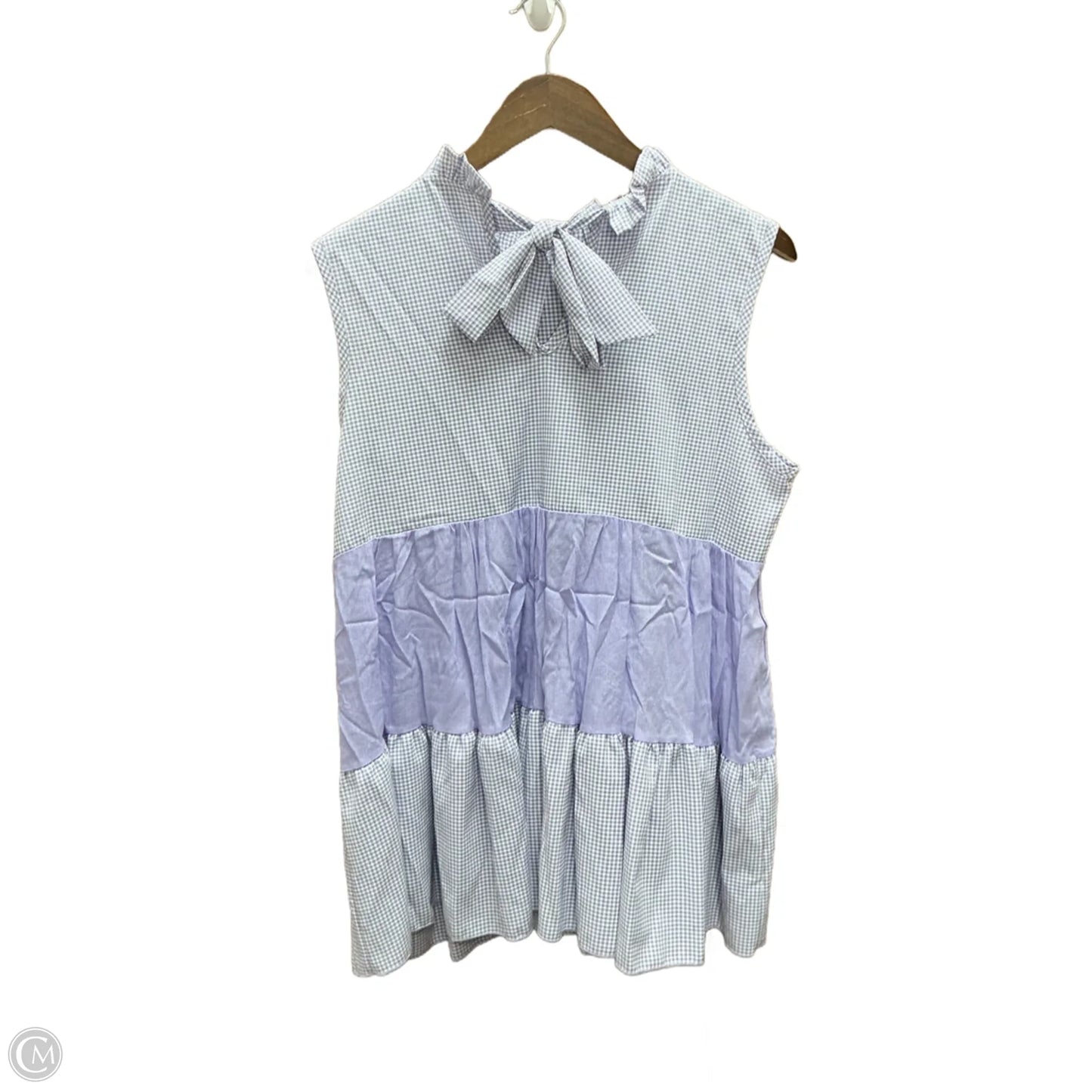 Top Sleeveless By Lovely Melody In Purple, Size: L