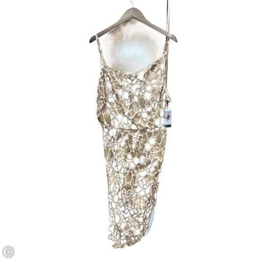 Dress Casual Midi By Sofia By Sofia Vergara In Animal Print, Size: 2x