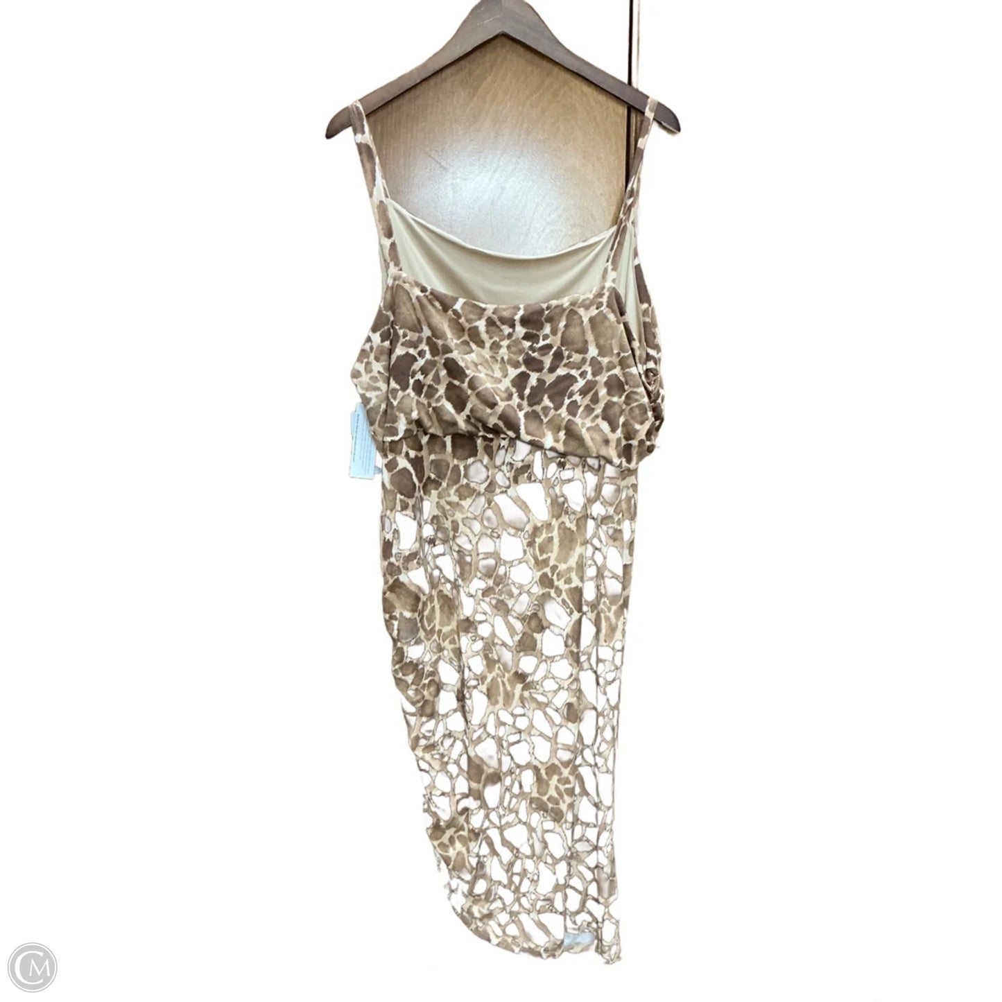Dress Casual Midi By Sofia By Sofia Vergara In Animal Print, Size: 2x
