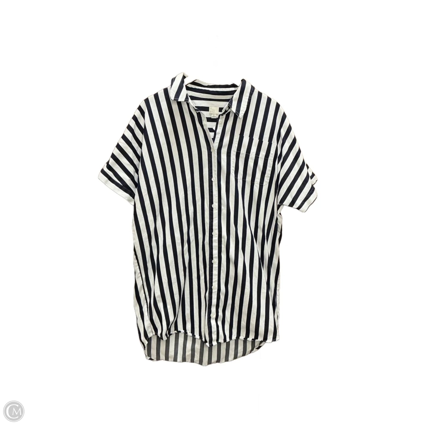 Dress Casual Short By A New Day In Striped Pattern, Size: L