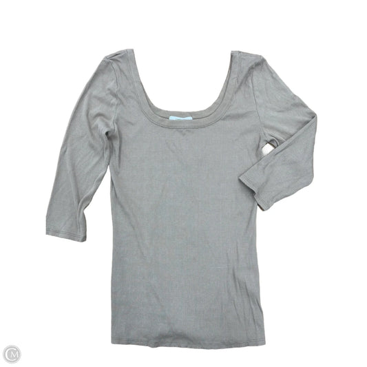 Top Long Sleeve By Cherish In Brown, Size: M