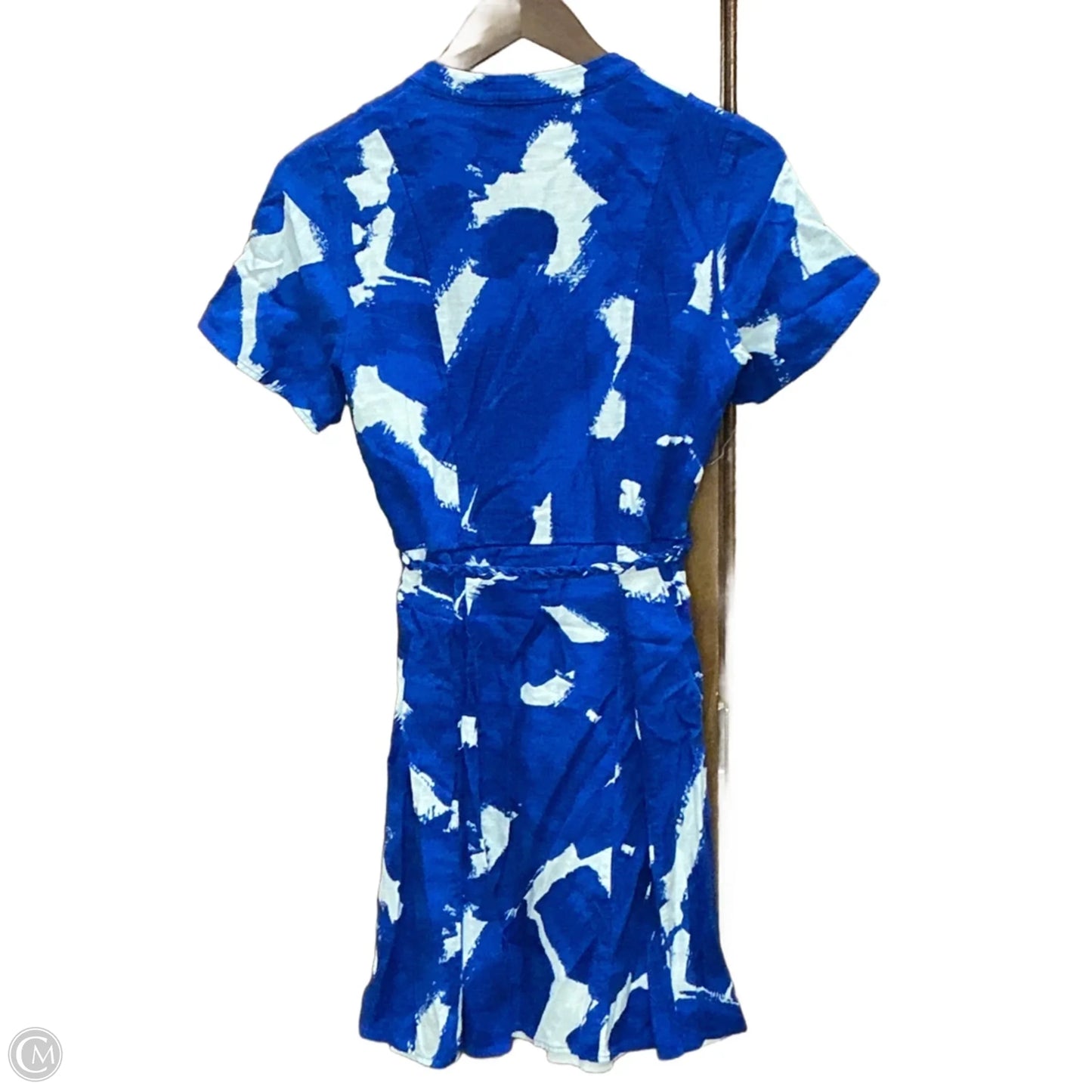 Dress Casual Short By Nine West Apparel In Blue & White, Size: S