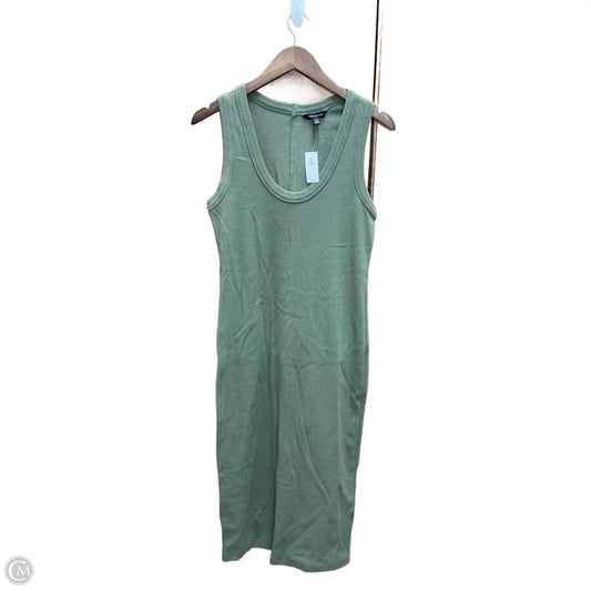 Dress Casual Maxi By Banana Republic In Green, Size: M