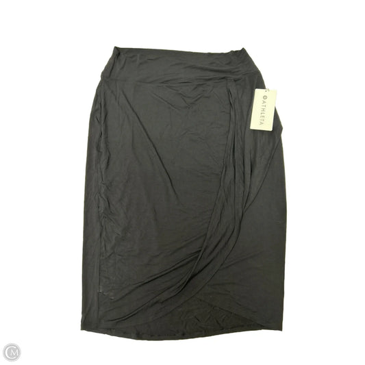 Skirt Midi By Athleta In Black, Size: L
