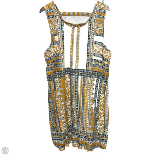 Dress Casual Short By Maurices In Yellow, Size: 2x