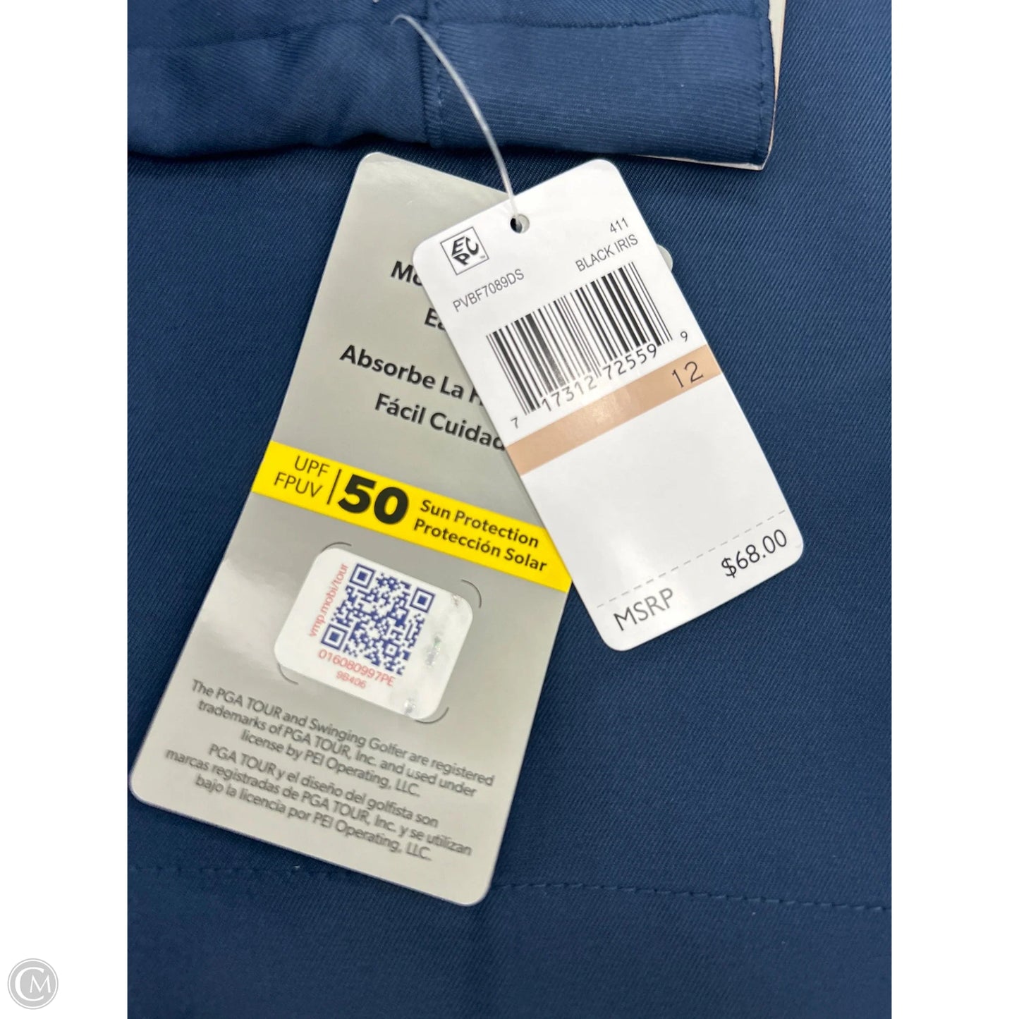 Shorts By Pga Tour In Blue, Size: L