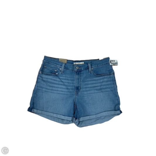 Shorts By Levis In Blue Denim, Size: 14