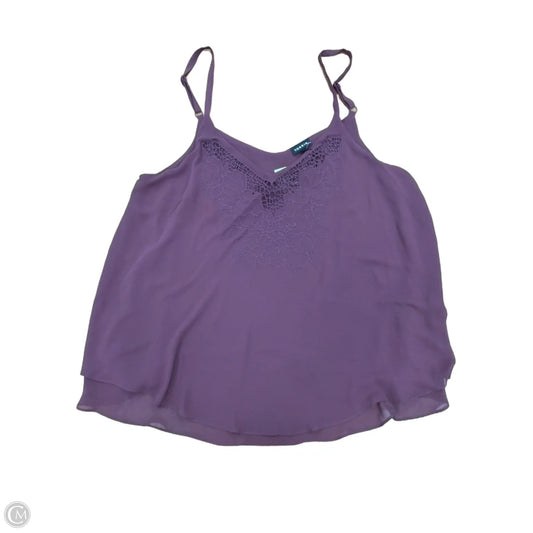 Tank Top By Torrid In Purple, Size: Xl