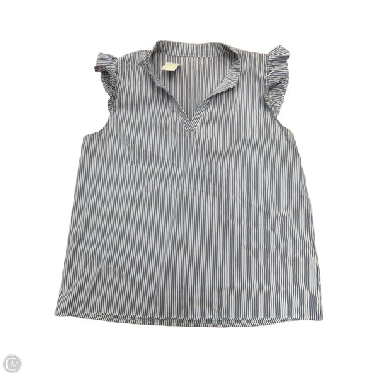 Top Sleeveless By Shein In Striped Pattern, Size: Xl