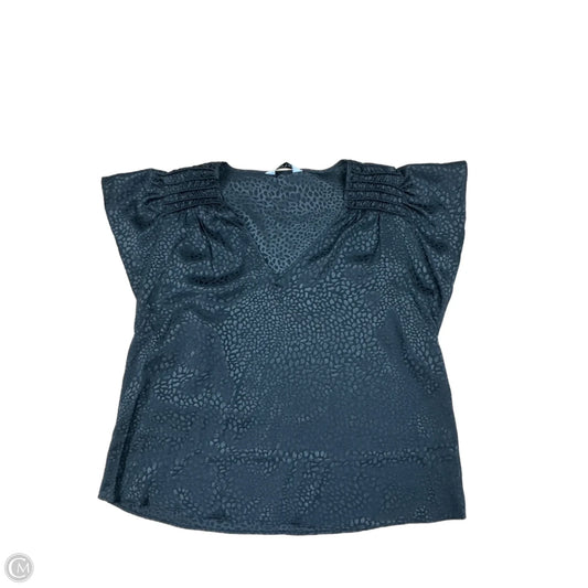 Top Short Sleeve By Nine West Apparel In Animal Print, Size: L