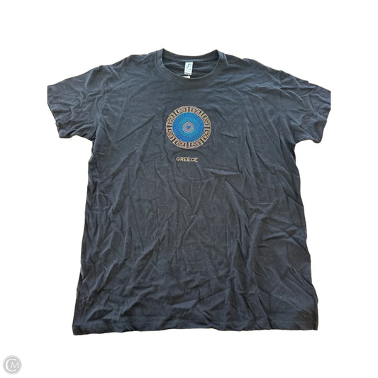 Top Short Sleeve By Clothes Mentor In Black, Size: Xl