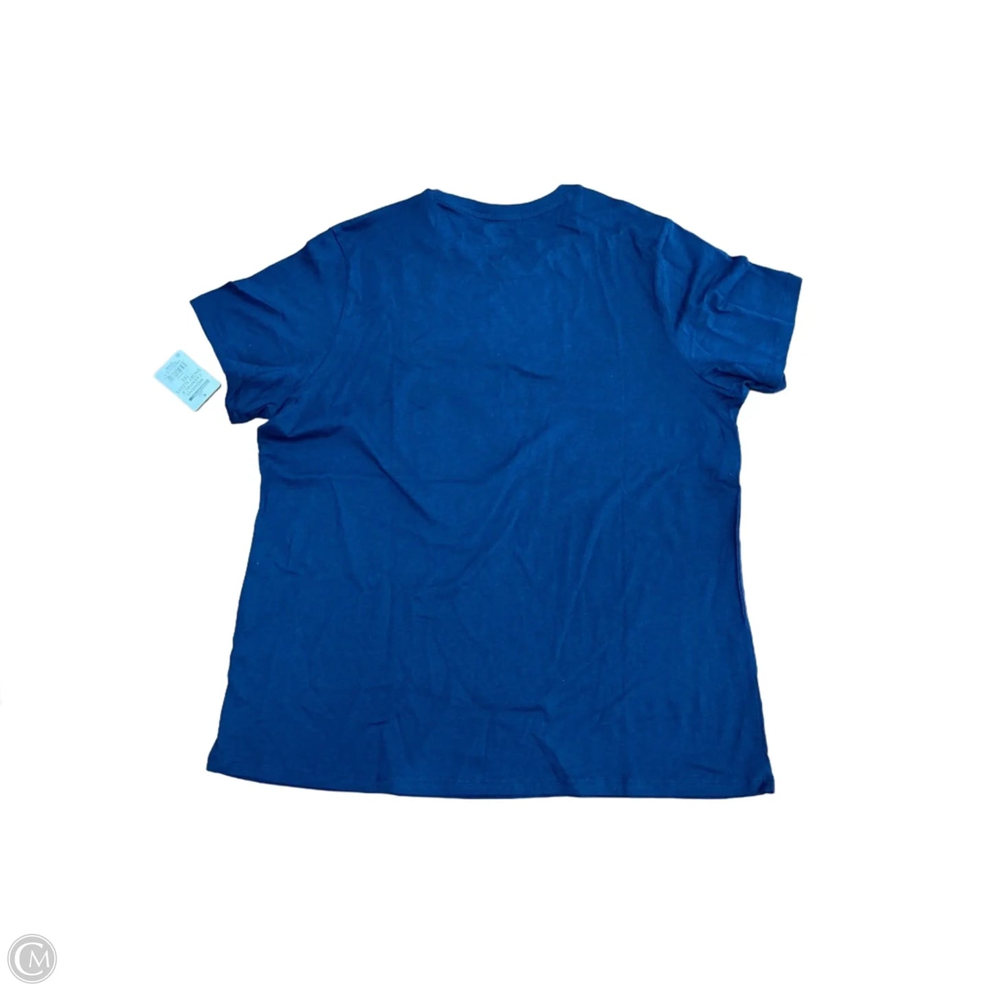 Top Short Sleeve Basic By Members Mark In Blue, Size: Xl