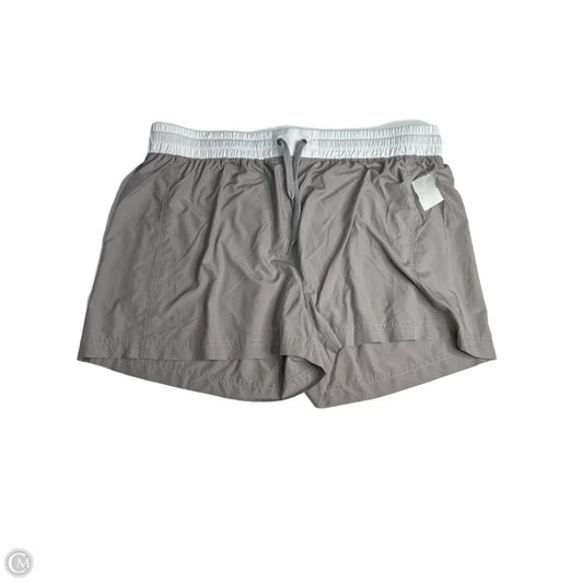 Athletic Shorts By Club Social In Grey, Size: 1x