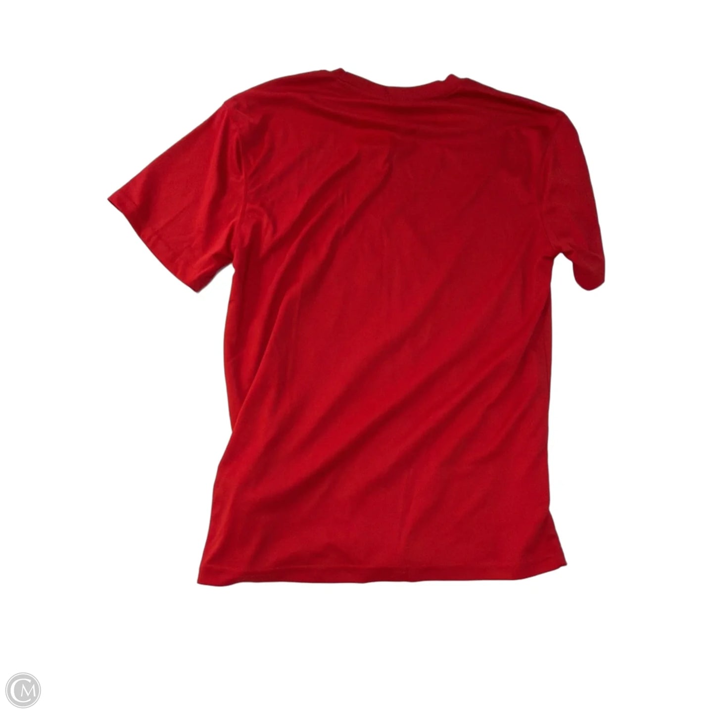 Top Short Sleeve By Clothes Mentor In Red, Size: M