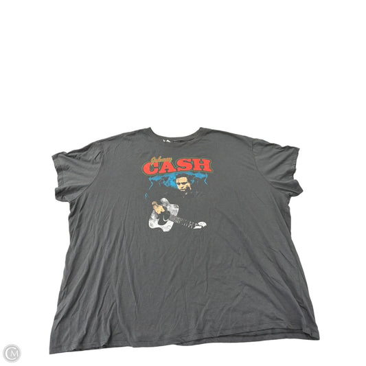 Top Short Sleeve By Torrid In Grey, Size: 4x