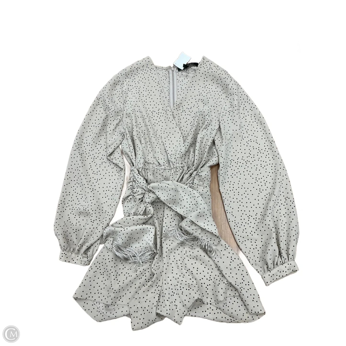 Romper By Bcbgmaxazria In Polkadot Pattern, Size: Xs