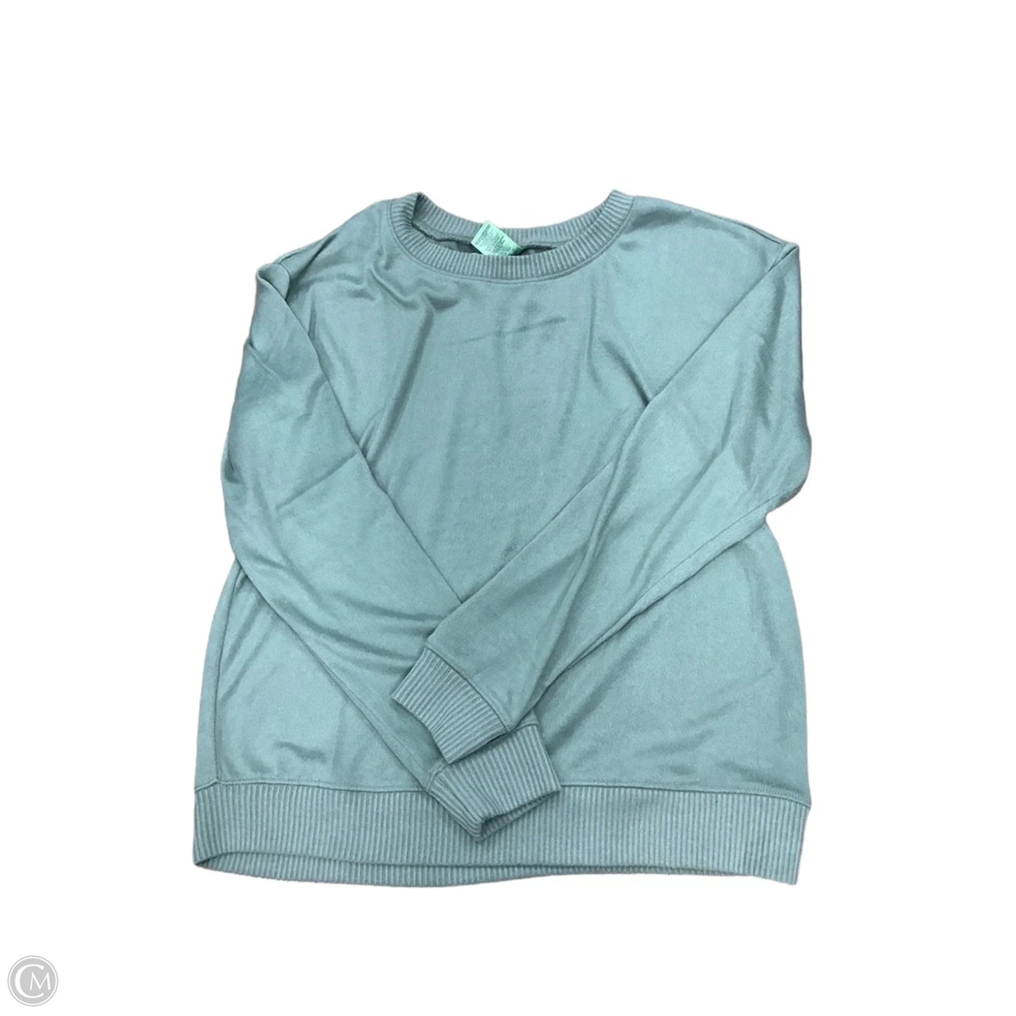 Top Long Sleeve By Clothes Mentor In Green, Size: M