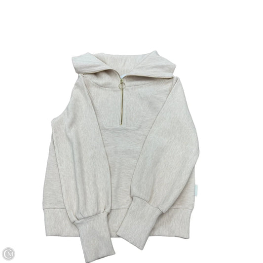 Top Long Sleeve By Varley In Cream, Size: Xxs