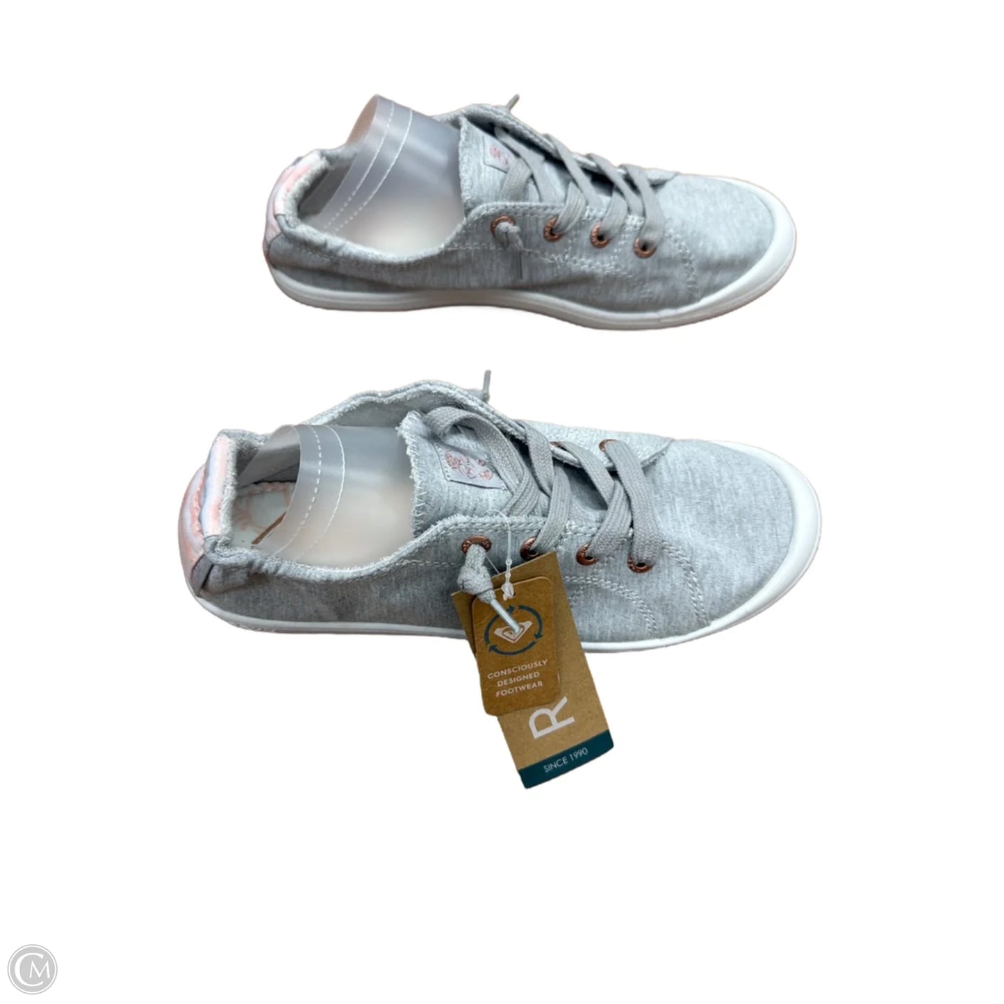 Shoes Sneakers By Roxy In Grey, Size: 9