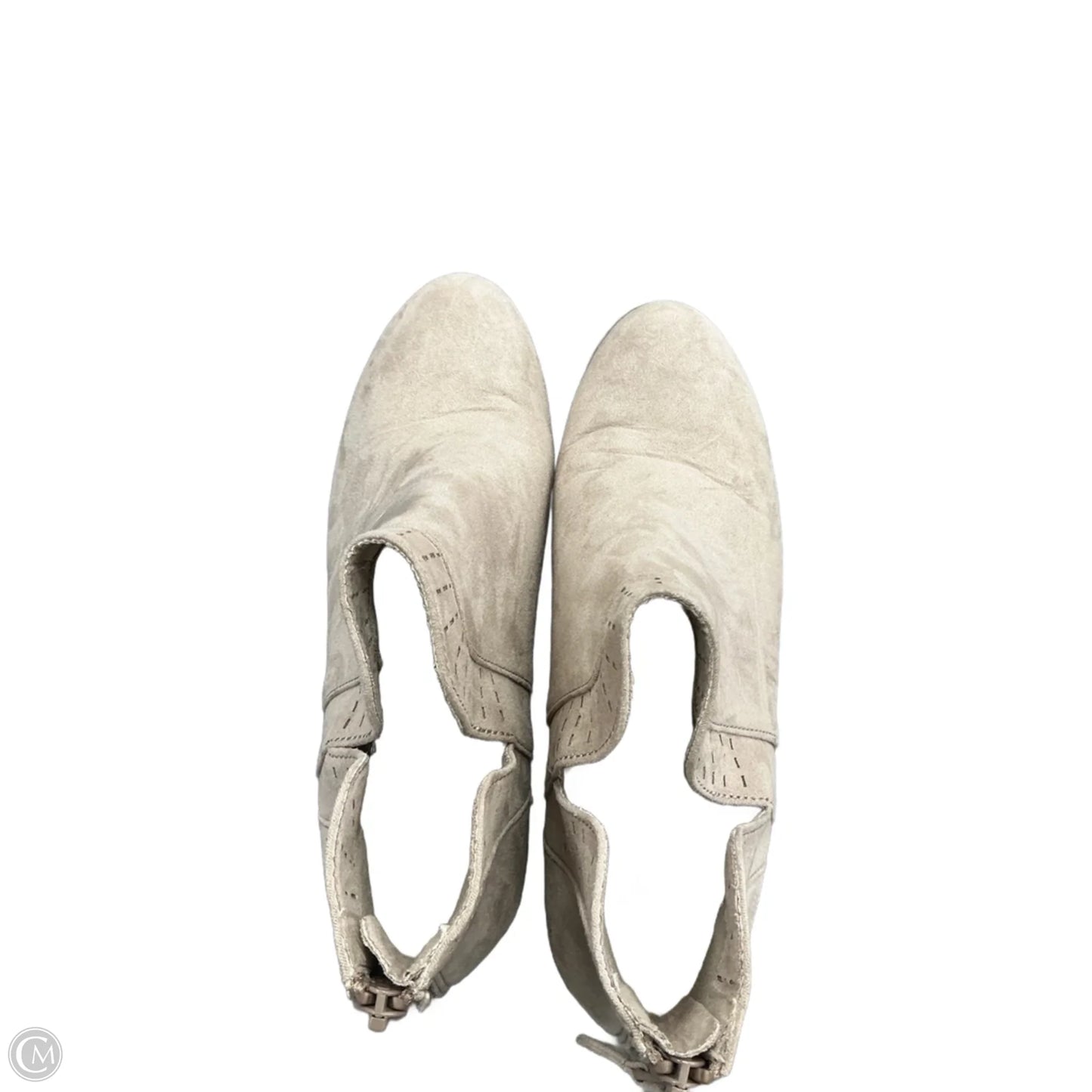 Boots Ankle Heels By Arizona In Tan, Size: 7