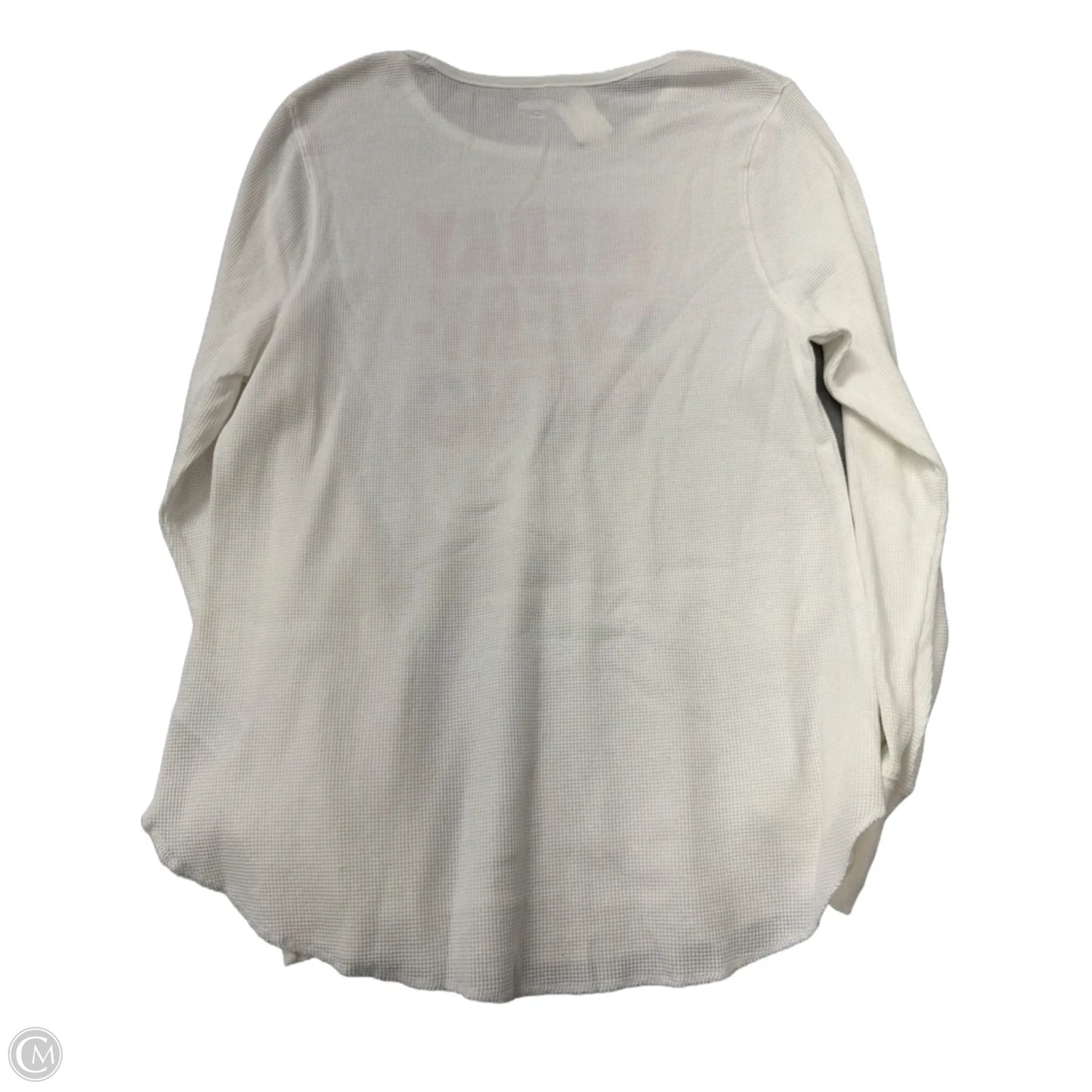 Top Long Sleeve By Old Navy In White, Size: 1x