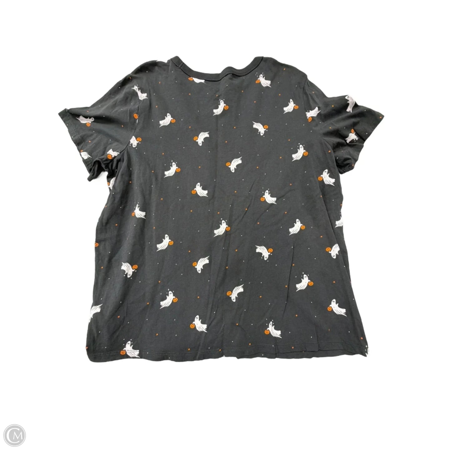 Top Short Sleeve By Old Navy In Grey, Size: Xl