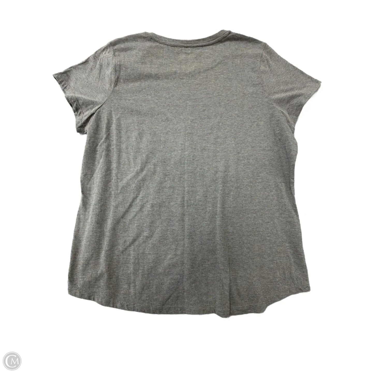 Top Short Sleeve By Sonoma In Grey, Size: Xl